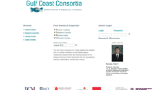 Desktop Screenshot of profiles.gulfcoastconsortia.org